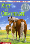 Set on Virginia's coastal islands of Chincoteague and Assateague, this book illustrates a heartwarming story of wild ponies and two children (Paul & Maureen) trying to achieve their dream, which is to own their favorite wild pony. You will find "Misty" to be a great book for children and a family favorite! 